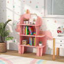 Bookcase for Kids, 3-Tier Toy Storage Organizer with Open Storage Shelves product image 2
