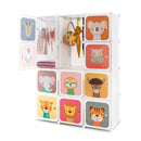 Kids 12-Cube Wardrobe, Baby Dresser Armoire product image 1
