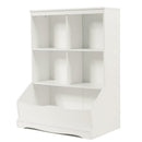 Kids Bookshelf, 3-Tier Toy Storage Organiser for Children w/4 Open Compartments and 1 Box product image 1