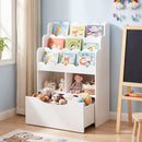 Kids Bookshelf, 5-Tier Wooden Children Bookcase & Toy Storage Organizer product image 2