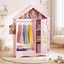 Kids Clothing Rack with Mirror, Children Dress Up Center product image 1