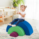 3-Piece Rainbow Foam Arch Climber – Multicolour