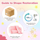 2-in-1 pink kids couch with blanket, featuring plush flannel fabric and glow-in-the-dark patterns for cozy playtime.