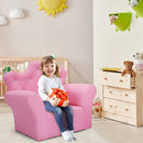 leather kids arm chair