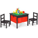Kids activity chairs in black with sturdy construction, designed for comfort and stability during play and learning.