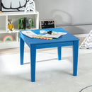 64.5 x 64.5 CM Square Kids Table, Weather Resistant Heavy-Duty Toddler Activity Play Table