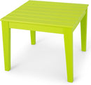 64.5 x 64.5 CM Square Kids Table, Weather Resistant Heavy-Duty Toddler Activity Play Table
