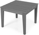 64.5 x 64.5 CM Square Kids Table, Weather Resistant Heavy-Duty Toddler Activity Play Table