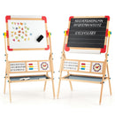 3-in-1 Wooden Art Easel with Rotating Board – product view