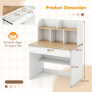 Kids Wooden Study Desk