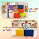 Colorful butterfly stools for kids, featuring a lightweight design and versatile use as tables, perfect for play and.