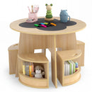 5PCS Kids Table and Chair Set