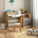 Kids Study Desk and Chair Set, Children Study Table