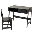 Wooden Children Study Table Set with Storage Drawer and Hutch
