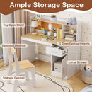 Kids Study Desk and Chair Set