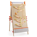4-in-1 Wooden Art Easel with Ball Track – product view