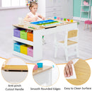 Multi-functional Kids Art Easel Table & Chair Set