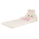 Pink 2-in-1 Convertible Kids Sofa to Lounger for Toddlers 18-36 Months Old