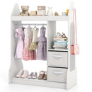 Kids Clothing Rack with Mirror and Cloth Hanger for Kids Room product image 2