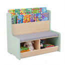 Kids Reading Nook with Bench, Toddler Toy Storage Organizer product image 1