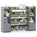 Kids Toy Storage Organizer Shelf, 4-Tier Large Storage Cabinet product image 3