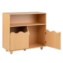 Kids Toy Storage Organizer, Wooden Bookshelf with 2 Anti-Toppling Devices, Top Surface product image 2