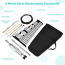 32-Note Glockenspiel Kit with Stand and Practice Pad – MU10064