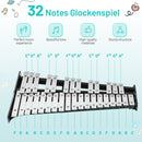 32-Note Glockenspiel Kit with Stand and Practice Pad – MU10064
