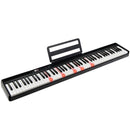 88-Key Light-Up Digital Piano with Sustain Pedal – Black