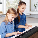 61-Key Folding Digital Piano with Carrying Bag – Black