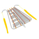 29-Note Marching Glockenspiel with Belt and Mallets – Silver