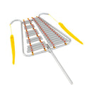 29-Note Marching Glockenspiel with Belt and Mallets – Silver