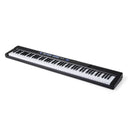 88-Key Digital Piano with Stand Stool and Carrying Bag – Black
