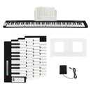 88-Key Modular Digital Piano with Sustain Pedal – Black