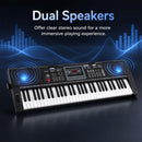 61-Key Light-Up Keyboard Starter Set – Black