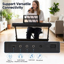 61-Key Light-Up Keyboard Starter Set – Black