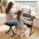 61-Key Light-Up Keyboard Starter Set – Black