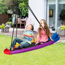 100cm Saucer Swing with Headrest and Handles – Multicolour