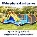 Baby Direct Inflatable Water Slide and Soccer Play Park, gallery image 4