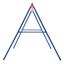 Metal A-Frame Swing Stand with Ground Stakes – Red