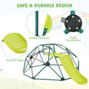 Climbing Dome with Slide and Fabric Platform – NP10769-HS