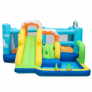 Winter-Themed Inflatable Bounce Castle with Slide and Ball Games – Multicolour / Without blower