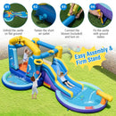 Ocean-Themed Inflatable Water Park with 680W Blower – Multicolour