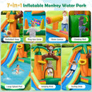 Monkey Inflatable Water Park and Bouncy Castle – NP11022