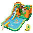 7-in-1 Monkey Inflatable Water Park with 680W Blower