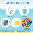 Inflatable castle accessories including hose balls stakes and carry bag
