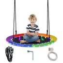 100cm Saucer Swing with LED Lights – Multicolour