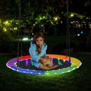 100cm Saucer Swing with LED Lights – Multicolour