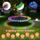 100cm Saucer Swing with LED Lights – Multicolour