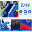 Inflatable Water Slide Park with 680W Blower – Multicolour